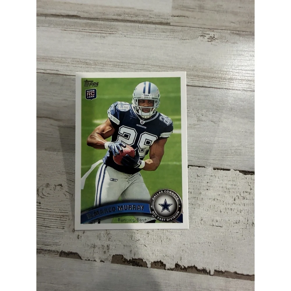 2011 Topps DeMarco Murray #126 Rookie Card RC Dallas Cowboys Football
